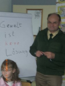 Gewalt ist keine Lsung