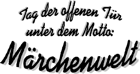 Tag der offenen Tr 2004 unter dem Motto Mrchenwelt